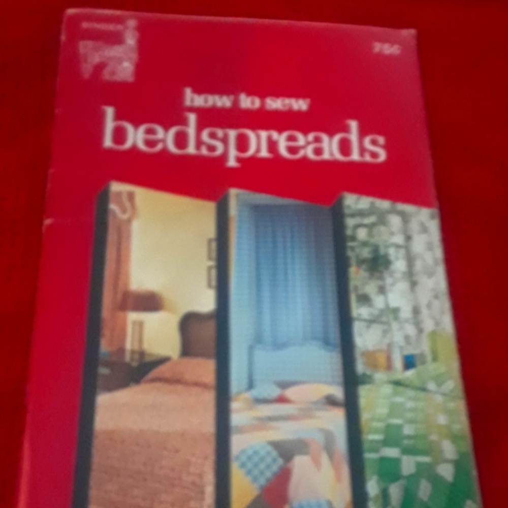 Singer How To Guide. Bedspreads Guide - Vintage 1974